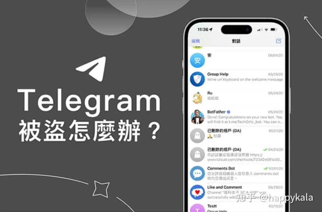 Telegram被盜後第一時間要做什麼?
