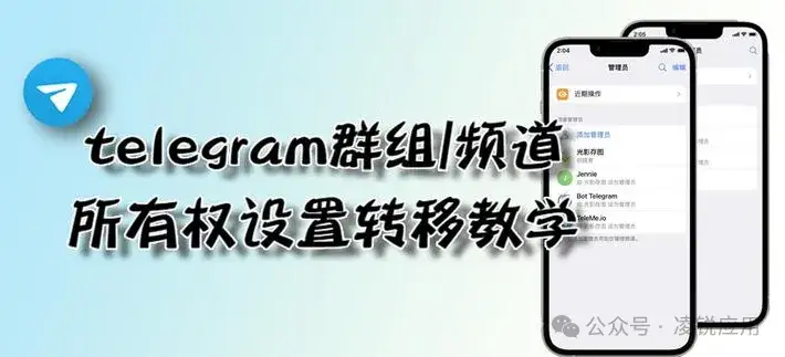 如何把 Telegram 群主許可權轉給其他成員？